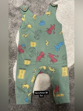Harry Potter Green Hogwarts Baby Romper
